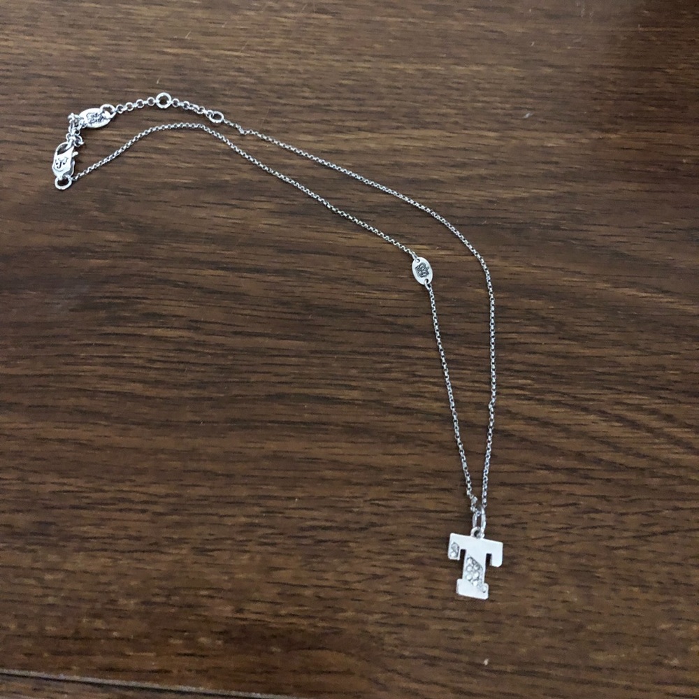 Juicy Couture Silver “T” Necklace